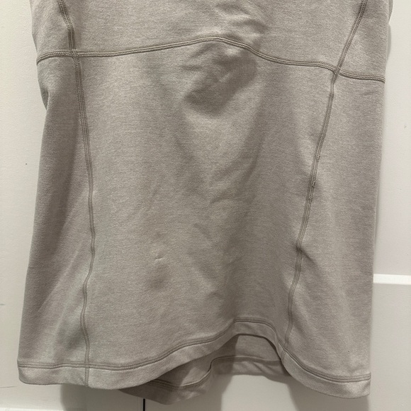 Lululemon Vintage Grey White Halter Workout Tank Top Size 8 Women’s Y2K - Picture 2 of 12